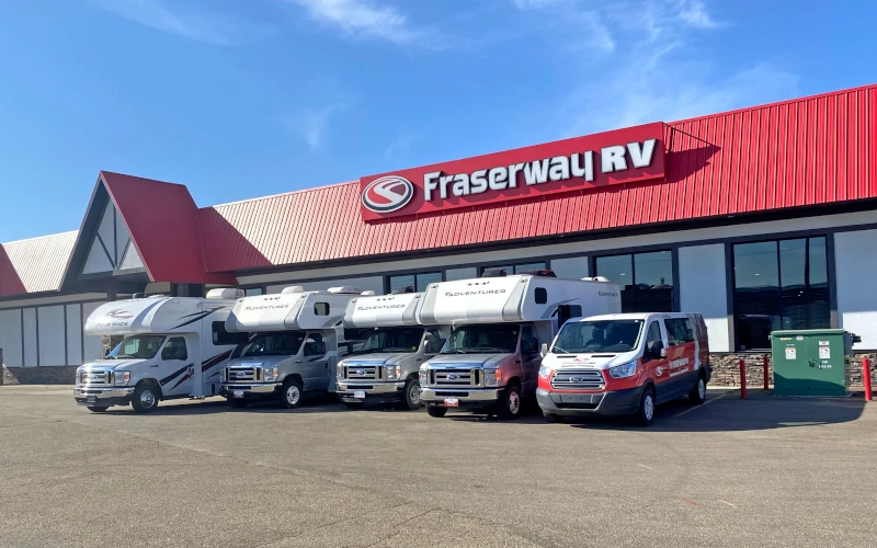 Fraserway RV, Abholstation