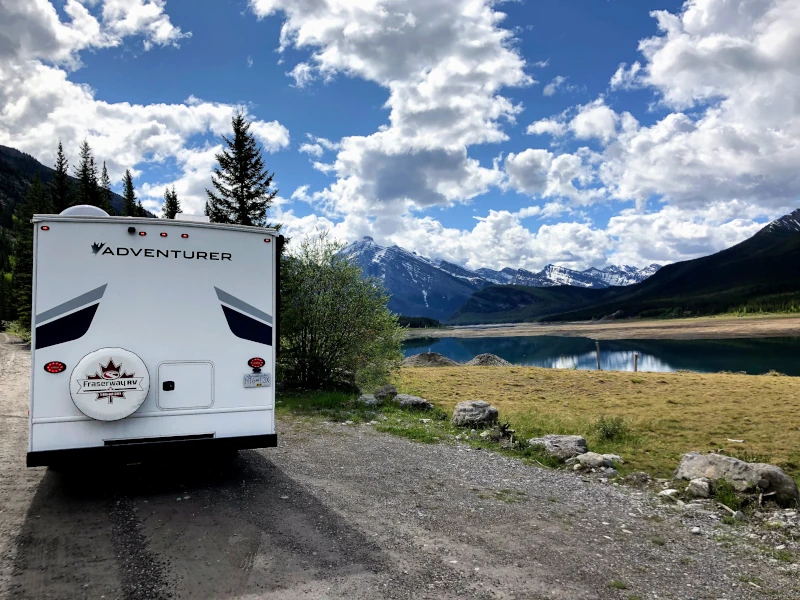 Camping am See, Banff Nationalpark