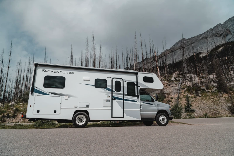 Wohnmobil im Jasper Nationalpark