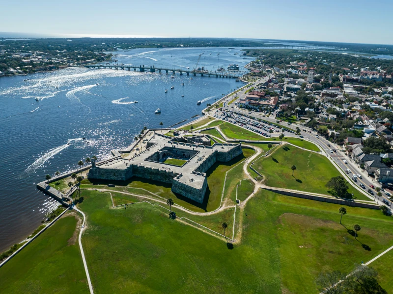 Citadell Hill in Halifax (aus der Luft)