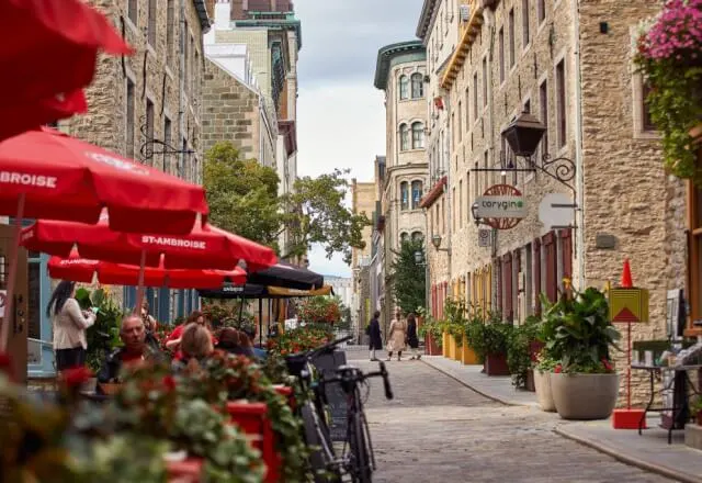 Innenstadt von Québec City