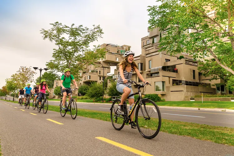Fahrradtour durch Montréal