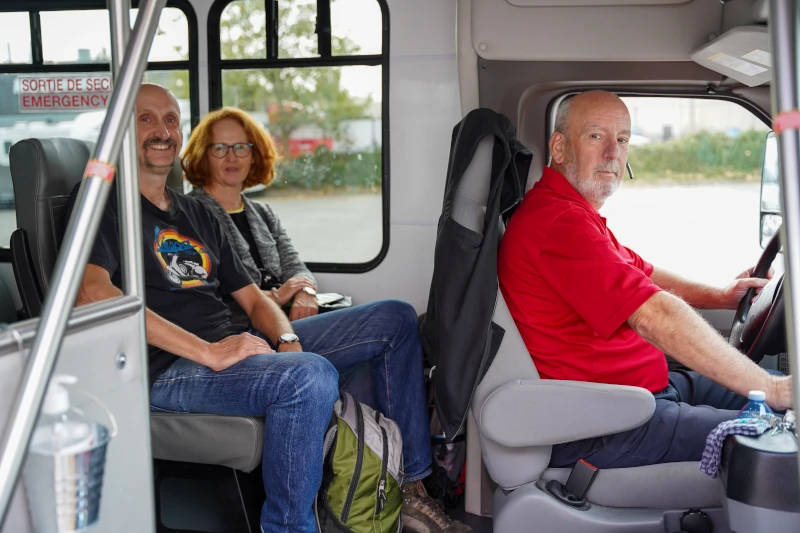 Fraserway Shuttle Bus Fahrer